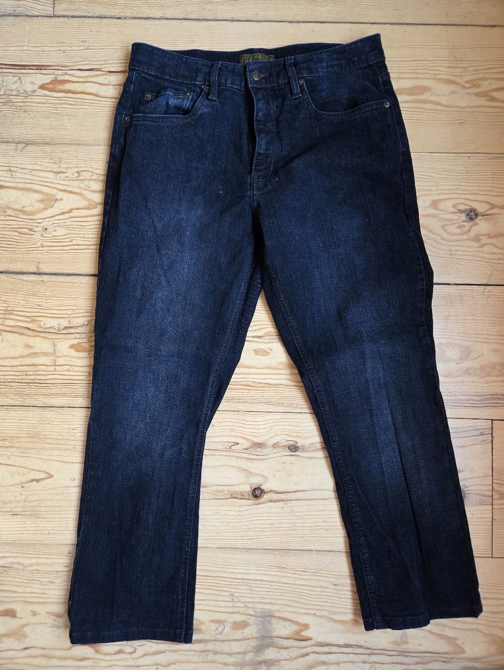 Urban Star Dark Wash Straight Leg Jeans 34x31 Stretch Denim